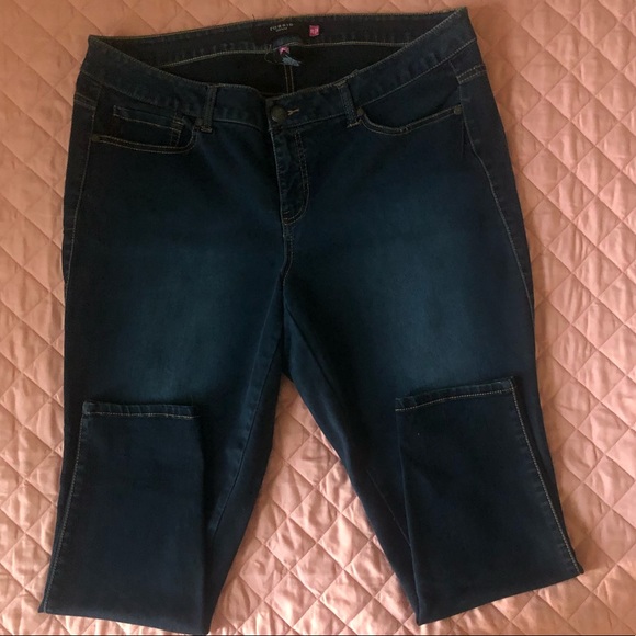 Torrid Dark Blue Denim Size 20 Jeans Skinny Jeans - Picture 4 of 8